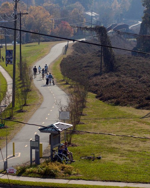 View of the ATT Near Downtown Durham (from Nancy Pierce Photos.com)