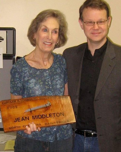 Jean Middleton with George Smart